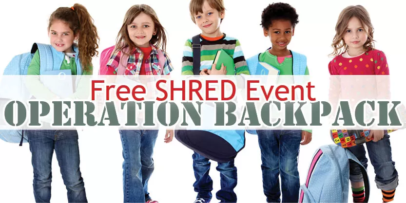 Shred Day Benefitting Operation Backpack 