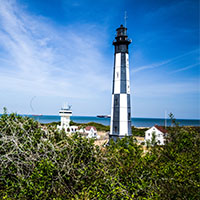 Black and White Lighthouse